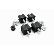 Klima Bağlantı Takozu Seti – Siyah | 4’lü Set | M8 | 9000–12000 BTU