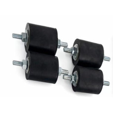 Klima Bağlantı Takozu Seti – Siyah | 4’lü Set | M8 | 18000–24000 BTU