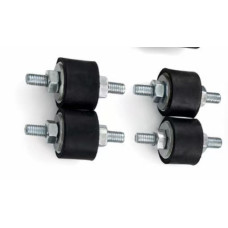 Klima Bağlantı Takozu Seti – Siyah | 4’lü Set | M8 | 9000–12000 BTU