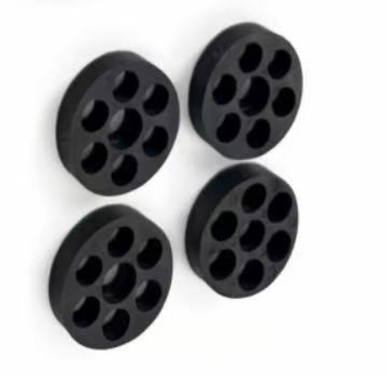 Klima Bağlantı Takozu Seti – Siyah | 4’lü Set | M8 | 9000–12000 BTU