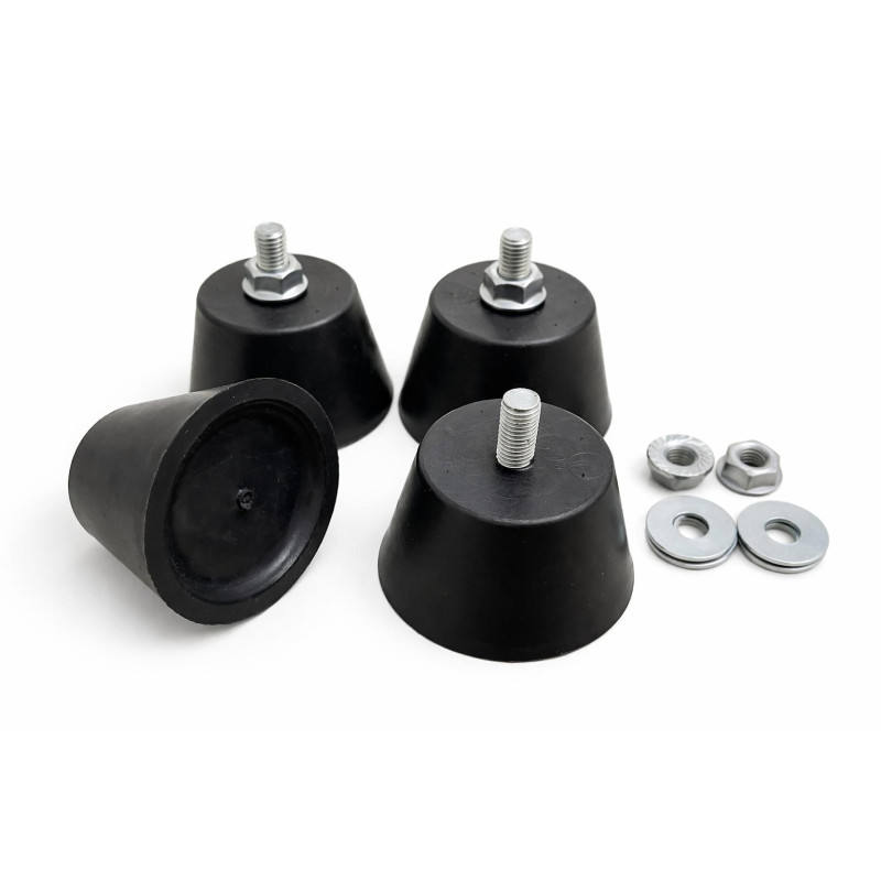 Klima Dış Ünite Ayağı Yer Takozu – Siyah | 4’lü Set | Her Marka Uyumlu | 50×1 Ölçü | Yüksek BTU ve VRF Klima Sistemleri