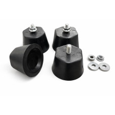 Klima Dış Ünite Ayağı Yer Takozu – Siyah | 4’lü Set | Her Marka Uyumlu | 60×1 Ölçü | Yüksek BTU ve VRF Klima Sistemleri