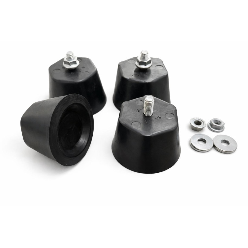 Klima Dış Ünite Ayağı Yer Takozu – Siyah | 4’lü Set | Her Marka Uyumlu | 60×1 Ölçü | Yüksek BTU ve VRF Klima Sistemleri