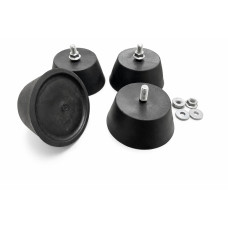 Klima Dış Ünite Ayağı Yer Takozu – Siyah | 4’lü Set | 110x50×1 Ölçü | Yüksek BTU ve VRF Klima Sistemleri