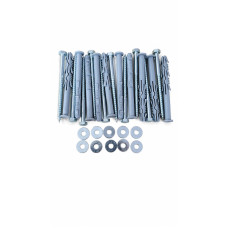 Klima Dış Ünite Ayağı Montaj - Mantolama Vida + Dübel Seti | M8 × 120 mm | 10’lu Paket Klima Dış Ünite Ayağı Montaj - Mantolama Vida + Dübel Seti | M8 × 120 mm | 10’lu Paket