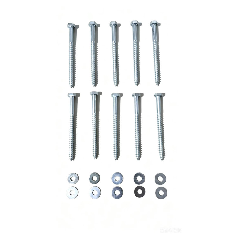 Klima Dış Ünite Ayağı Montaj - Mantolama Vida Seti | M10 × 140mm | 10’lu Paket Klima Dış Ünite Ayağı Montaj - Mantolama Vida Seti | M10 × 140mm | 10’lu Paket