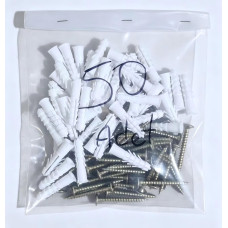 Pul Başlı Vida ve Dübel Seti | M5 × 45 mm | 50'li Paket Pul Başlı Vida ve Dübel Seti | M5 × 45 mm | 50'li Paket