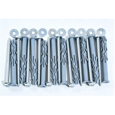 Flanşlı Altıgen Torks Başlı Vida + Mantolama Dübel Seti | Dübel: M10x120 mm | Vida: M7x120 mm | 10’lu Paket Flanşlı Altıgen Torks Başlı Vida + Mantolama Dübel Seti | Dübel: M10x120 mm | Vida: M7x120 mm | 10’lu Paket